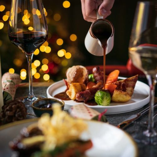 What a cracker! Luxury lunches to book for Christmas Day in Berks