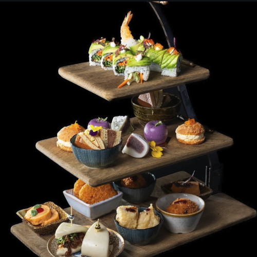 Let the good times roll! Berkshire's first Sushi Afternoon Tea is served