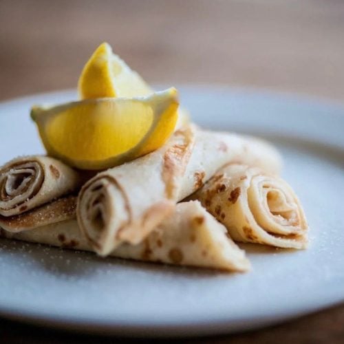 Pancake recipe: Local chef Dominic Chapman's classic lemon pancakes