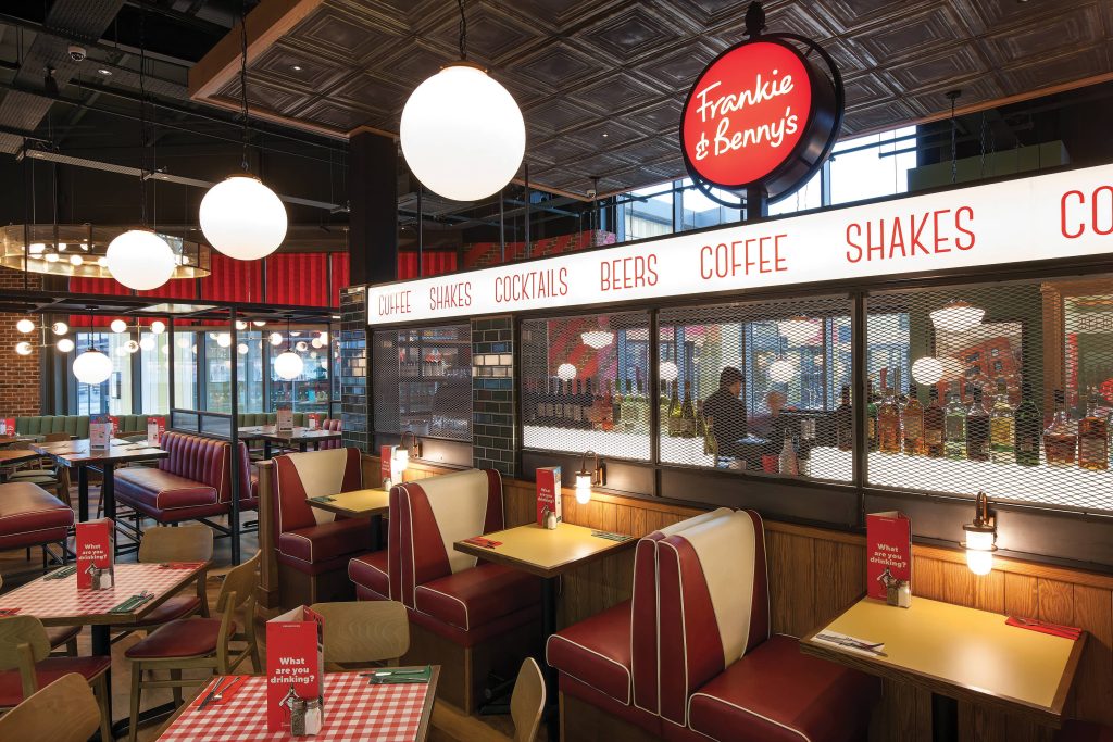 Frankie & Benny's restaurant