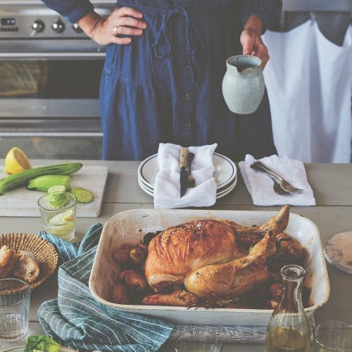 Recipe: Emily Scott's Roast Chicken with Chorizo, Garlic and Rosemary