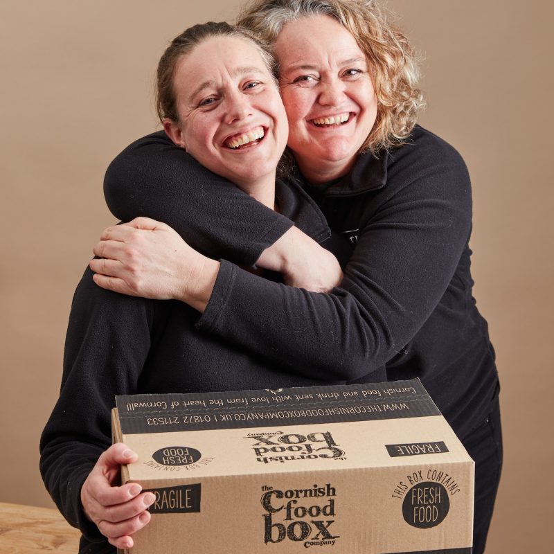 The Cornish Food Box Nov 2023 Muddy Stilettos Cornwall Elliot Tor & Lucy Laughing