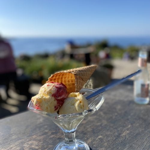 Where to find a good ice cream locally in Cornwall
