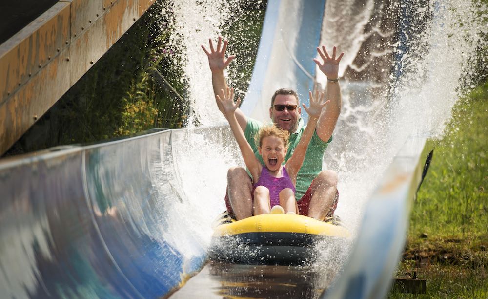 Splash! Top waterparks, flumes and ringo rides - Devon | Muddy Stilettos