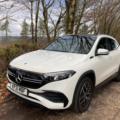 Plug in, baby! Muddy road tests the EQA Premium from Mercedes-EQ