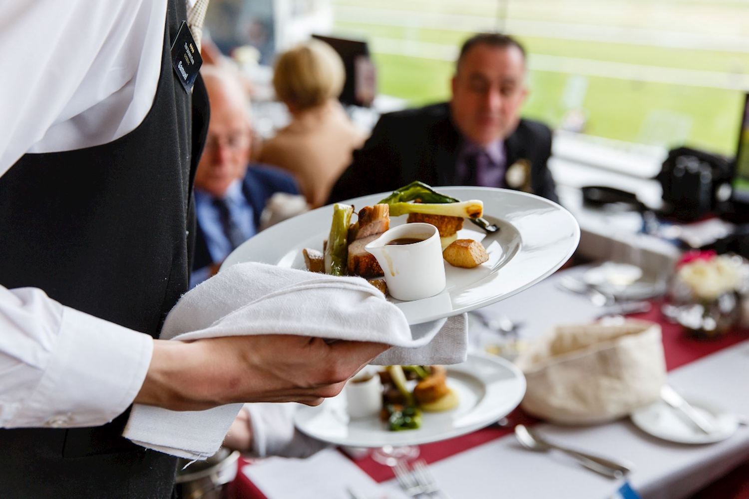 catering at Exeter Racecourse