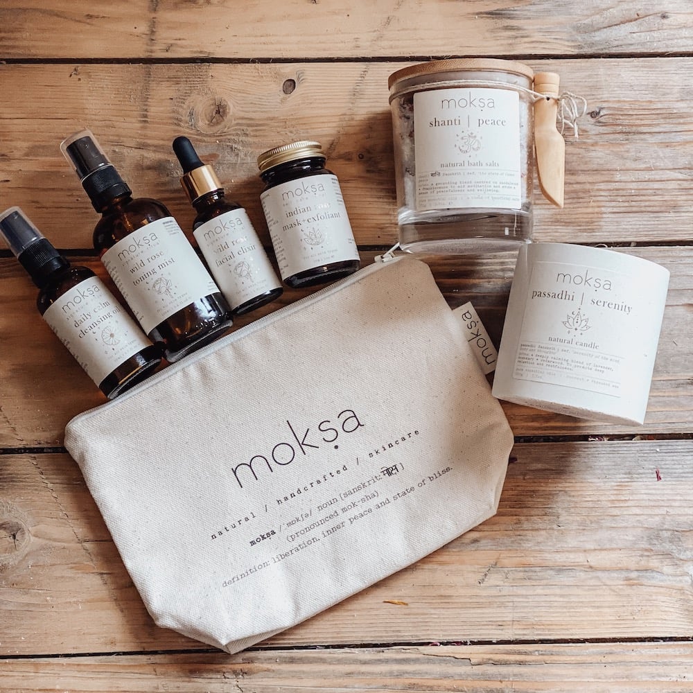 Win a Natural Skincare + Wellness Bundle from Moksa, worth £155