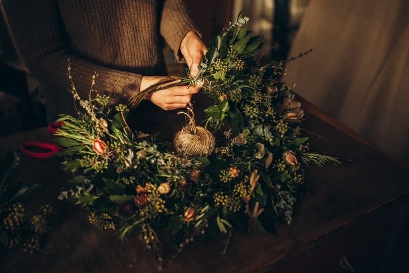 Deck your doors with these local Christmas wreath workshops