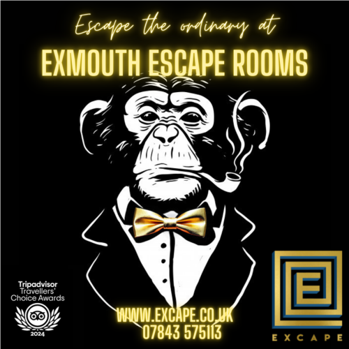 Win an escape room game for 6 at Excape Exmouth, worth £132