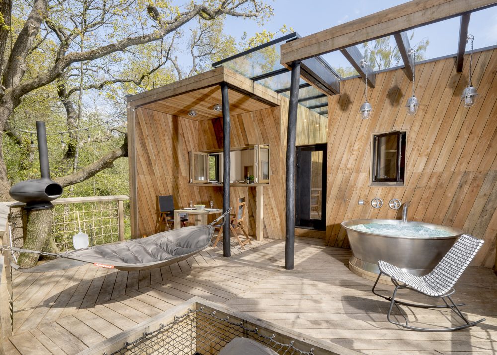 Mallinson's Woodland Retreat treehouse dorset somerset