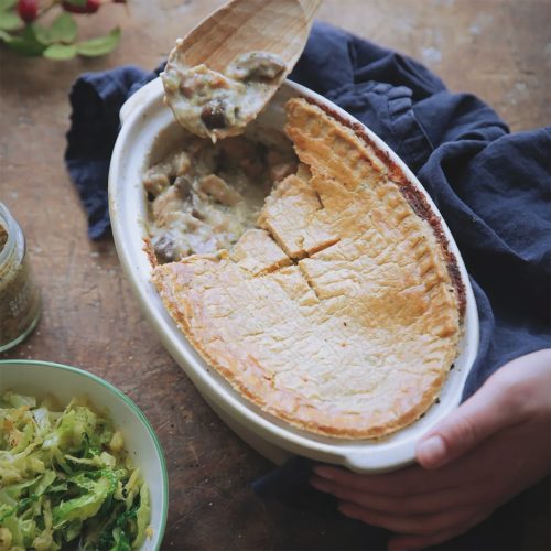 Daylesford Leftover Turkey &amp; Ham Pie