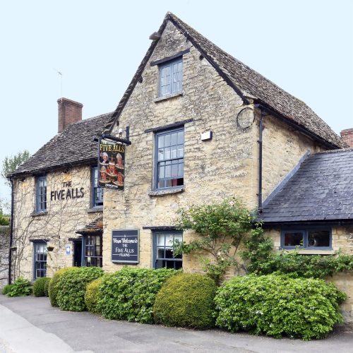 Win Stay for 2 at the Five Alls Filkins in the Cotswolds with dinner – worth £260!