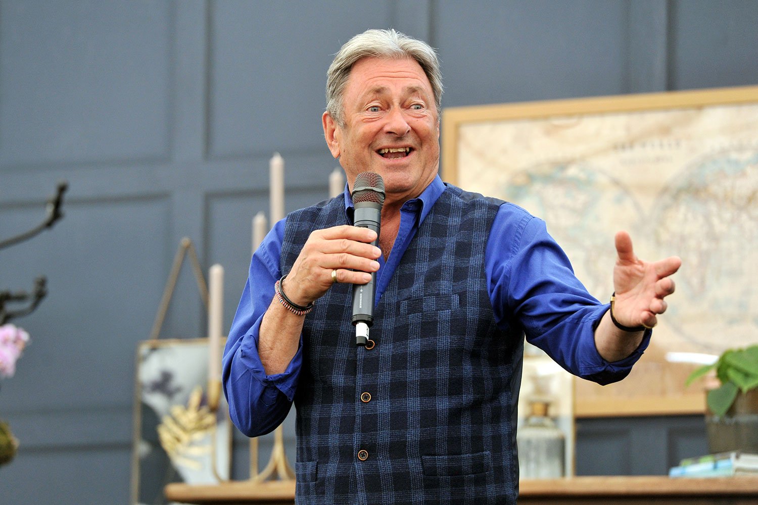 alan titchmarsh at rhs malvern