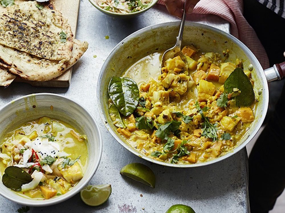 Speedy supper: smoked haddock curry