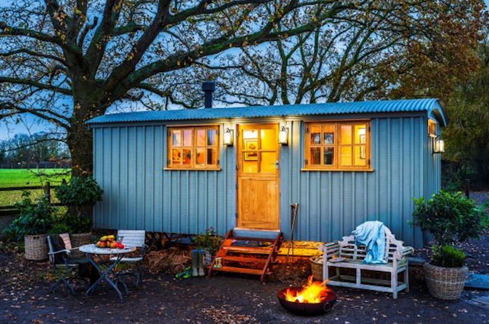 We’re baaaa-rmy about these shepherd’s huts!