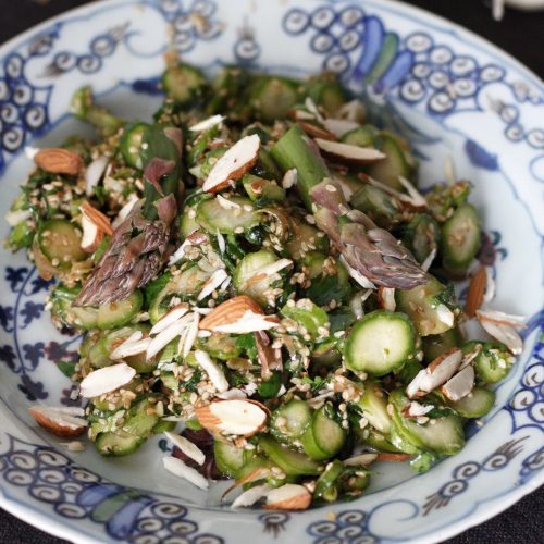 Seasonal salad: it's all about asparagus!