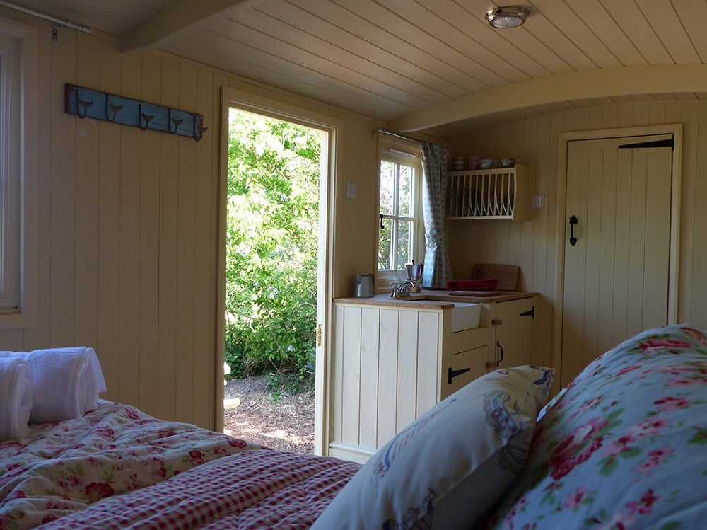 Stay in a Luxurious Shepherd's Hut by the Sea