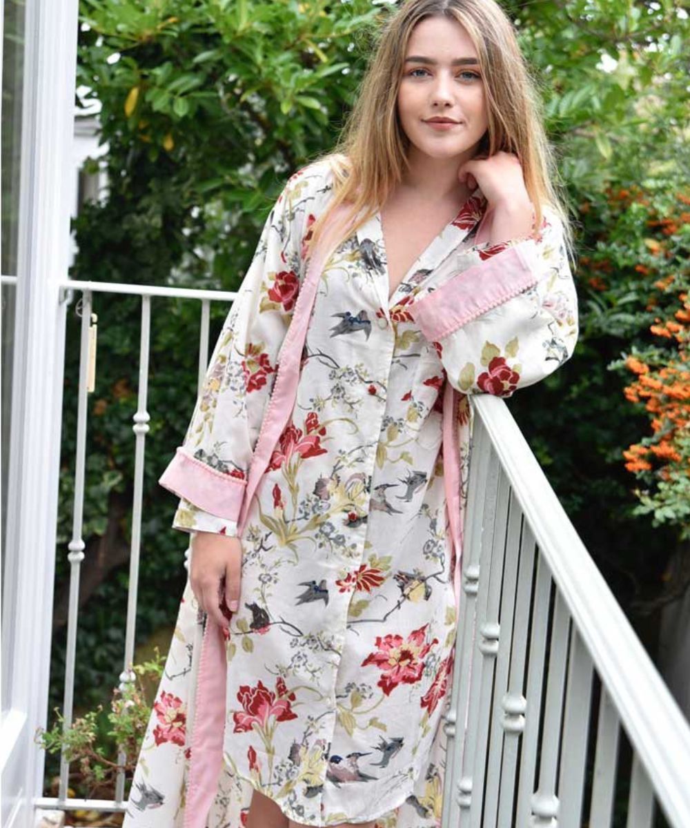 Matching nightdress and dressing gown sale