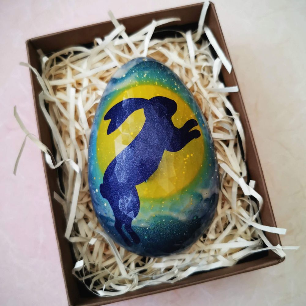 Delicious Hand-Painted Easter Egg from Betty's in Harrogate