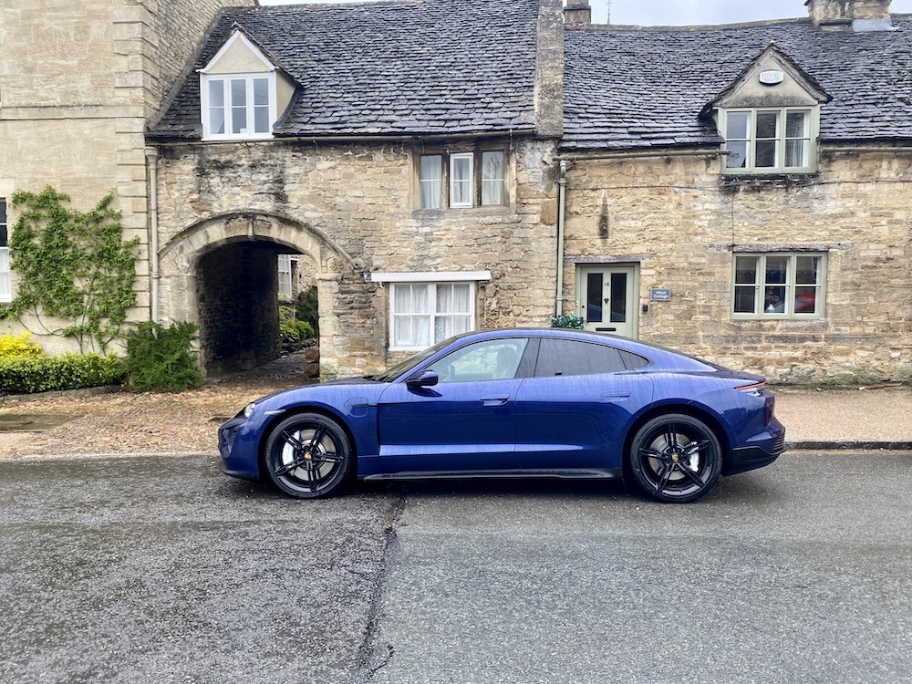 Rev her up! Muddy test drives the electric Porsche Taycan - Northamptonshire