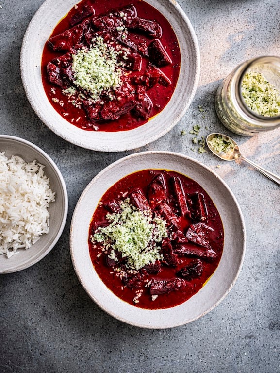 Prue Leith’s no-fuss beetroot curry recipe will blow your mind