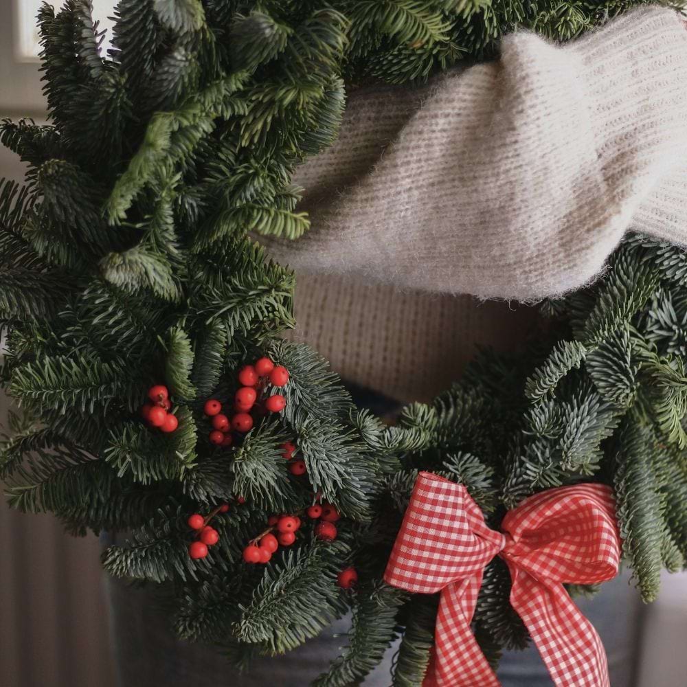 Christmas wreath-making workshops in Notts & Derbyshire
