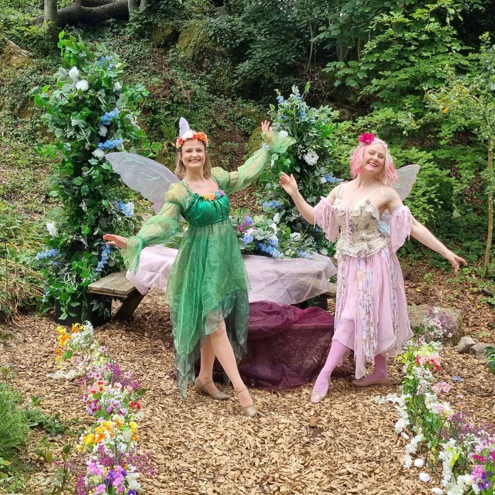 Fairies at heights of abraham cable car derbyshire