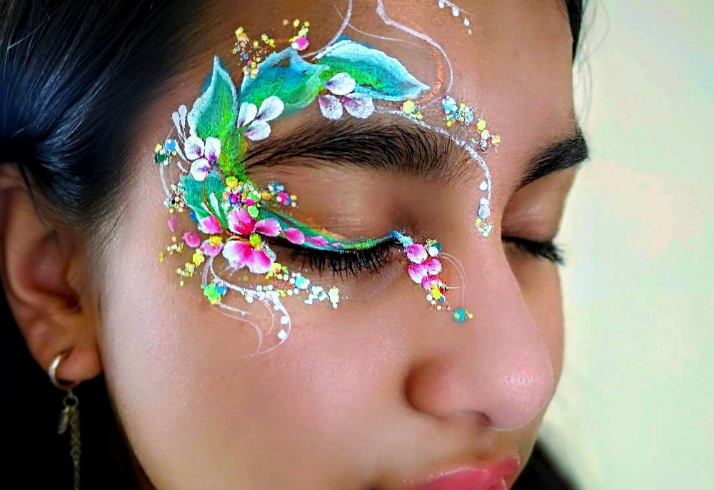 Glitter-Arty Face Painting, face painter