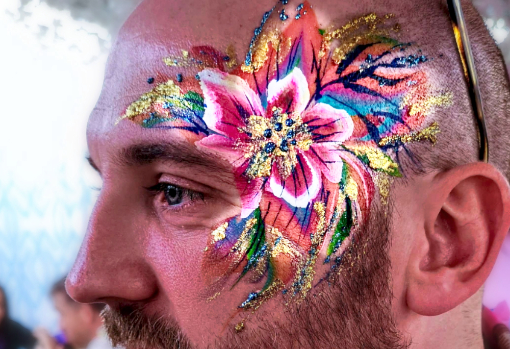 Glitter-Arty Face Painting, face painter