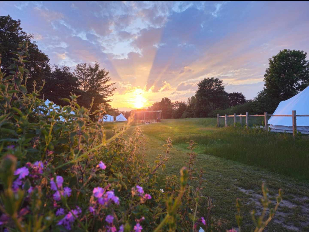 The Four Bells Glamping, Hawstead