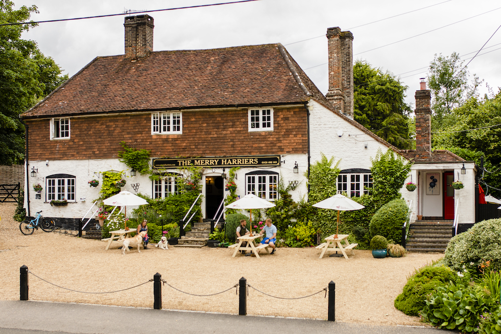 The Merry Harriers, Hambledon