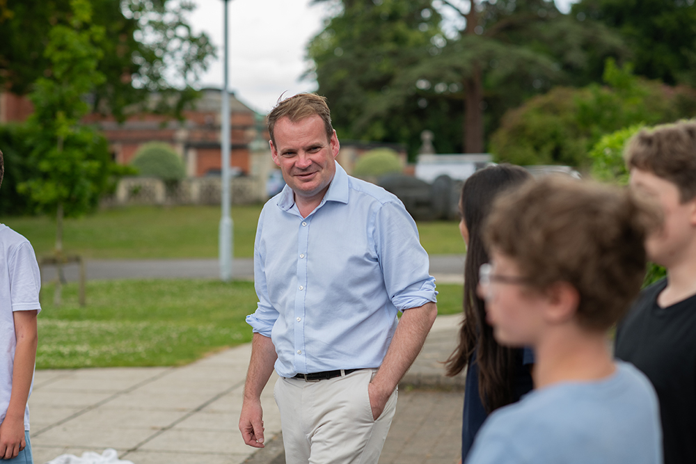 Head’s up! Ben McCarey, Frensham Heights School