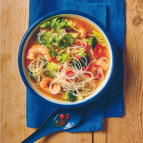 Recipe: quick and easy hot and sour prawn broth