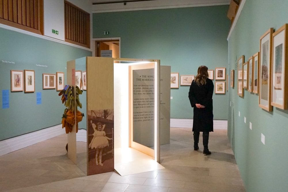 Flower Fairies preview at Watts Gallery in Compton, Surrey.