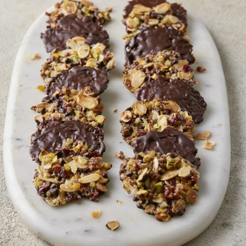 Recipe: Chocolate Florentines from The Get Ahead Christmas Cook