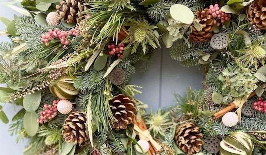 Christmas wreath making workshops to book now
