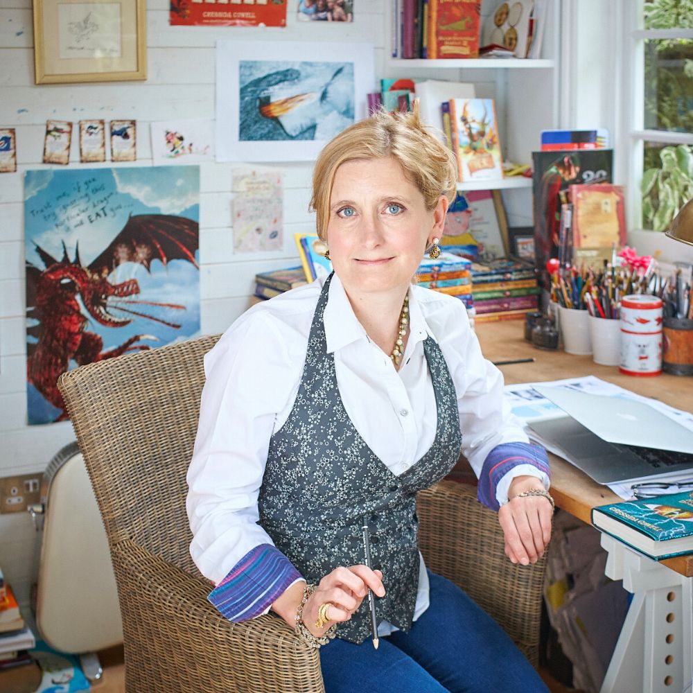 Author Cressida Cowell talks dragons, books and her most showbiz moment