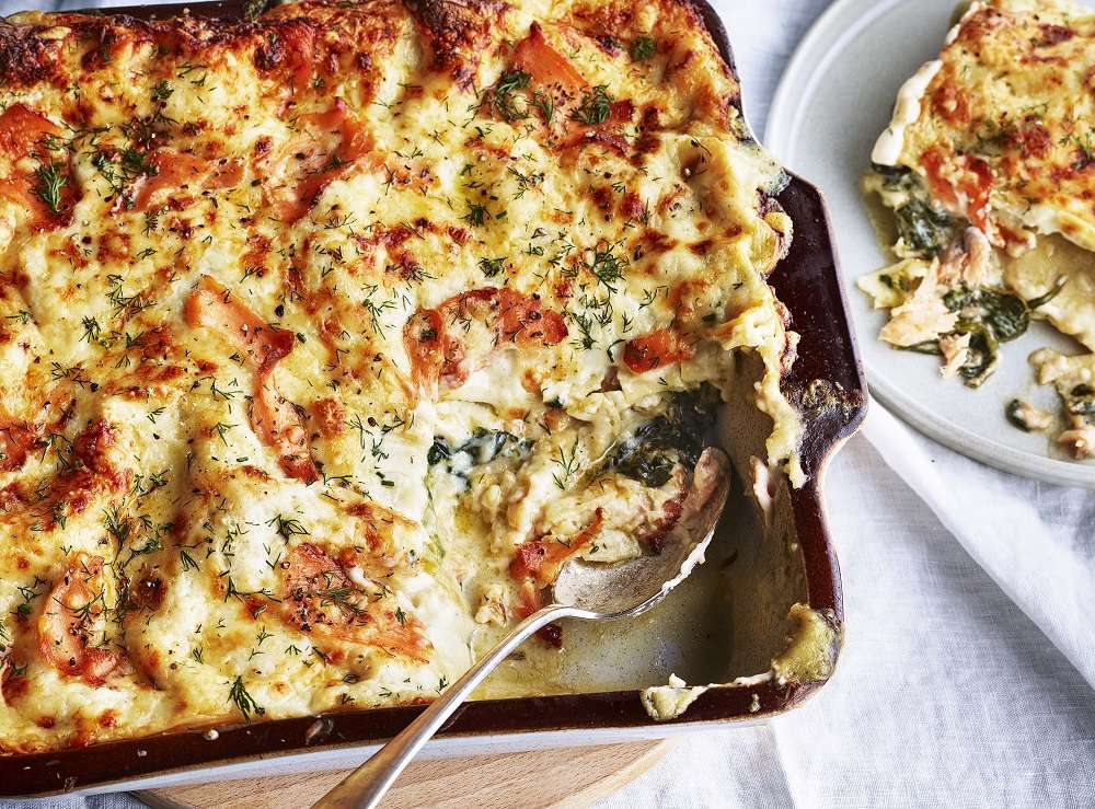 Tom Kitchin's Salmon and Spinach Lasagne | Muddy Stilettos | Muddy ...