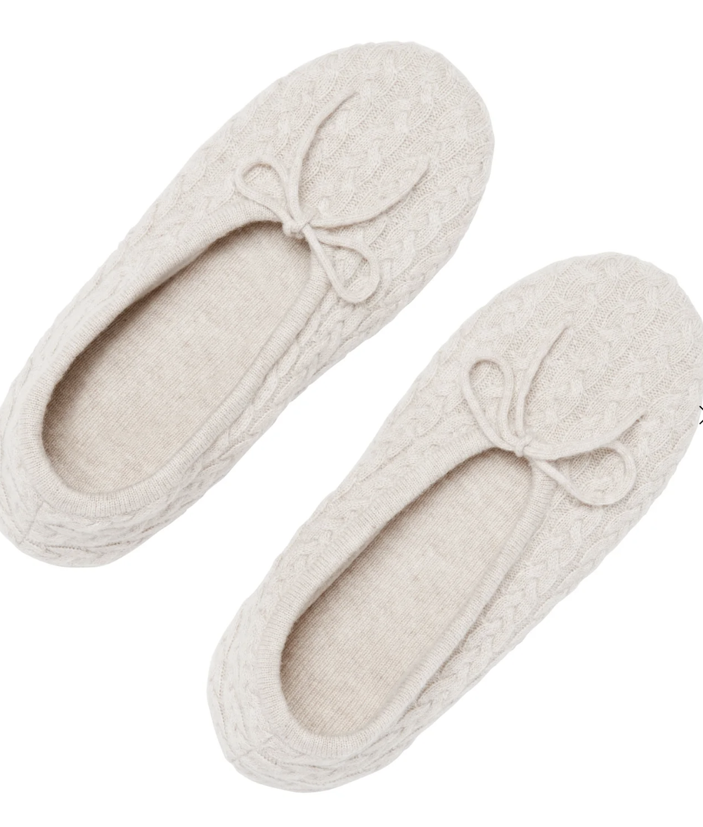 Cos discount cashmere slippers