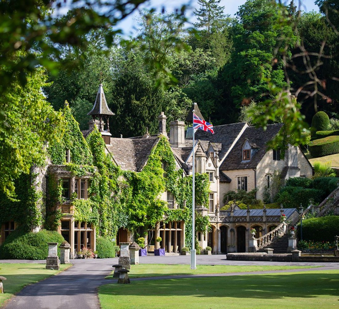 Muddy stays: The Manor House, Castle Combe, Wilts