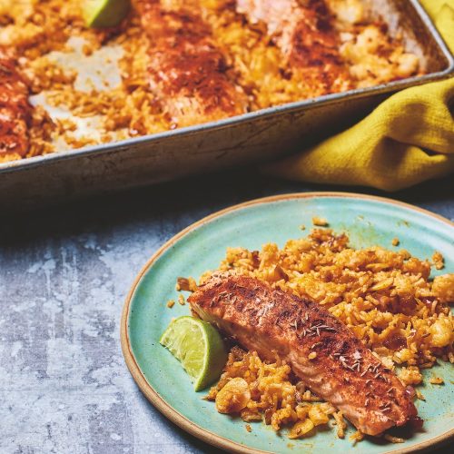 Recipe: Speedy one pot salmon &amp; rice