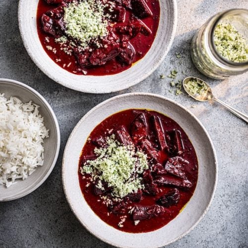 Prue Leith's no-fuss beetroot curry recipe will blow your mind